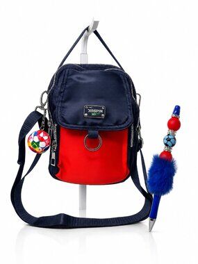 Jingpin World Cup Crossbody & Handbag Set w/ FIFA Ball Charm & Matching Pen